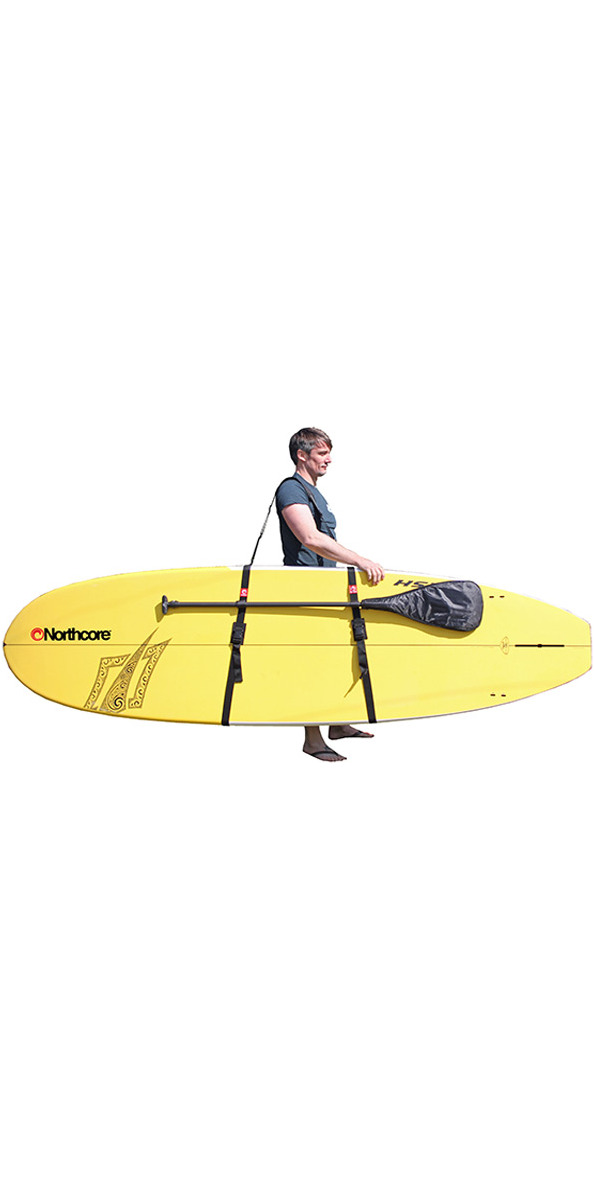 2025 Northcore Deluxe SUP / Surfboard Carry Sling NOCO16B - Black
