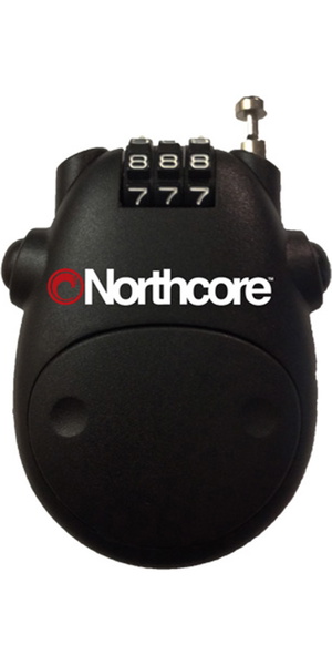 2026 Northcore Viper-X 2G Luggage Travel Lock NOCO13B - Black