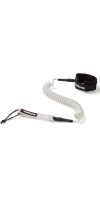 2025 Northcore 10FT SUP Coiled Leash NOCO138B - White