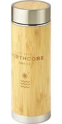 2025 Northcore Bamboo & Stainless Steel Flask 360ml NOCO97