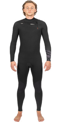 2025 Gul Mens Response FX 3/2mm GBS Chest Zip Wetsuit RE1240-C1 - Black / Contour Camo