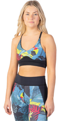 Gul Womens Luna7 SUP Bra LA0303-C1 - Tropical / Black
