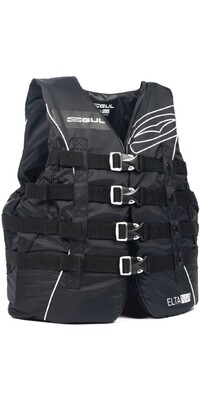 2025 Gul Eltanin 4 Buckle ISO Approved Impact Vest SK7102-C3 - Black