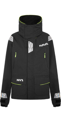 2025 Nava Performance Womens NV2 Sailing Jacket NAVANV2J01 - Black
