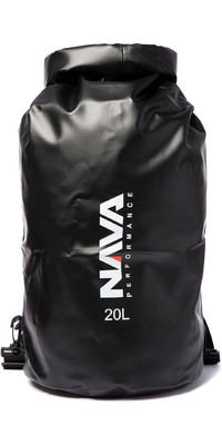 2024 Nava Performance 20L Drybag With Backpack Straps NAVA002 - Black