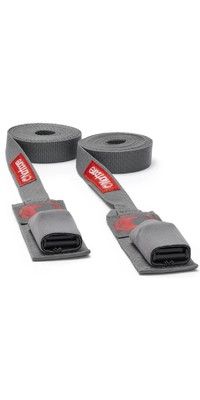 2025 Northcore Roof Rack Straps / Tie Downs 3.6M NOCO22 - Grey