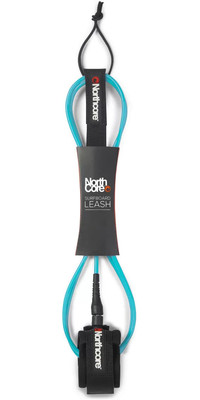 2025 Northcore 7FT Surfboard Leash NOCO55E - Turquoise