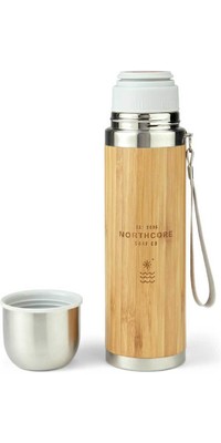 2024 Northcore Bamboo & Stainless Steel Flask With Mug 360ml NOCO97B