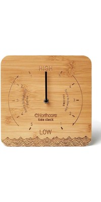 2025 Northcore Desk Top Bamboo Tide Clock NOCO88