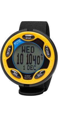 2025 Optimum Time OE Series 14R Rechargeable Jumbo Event Watch OE146 - Yellow